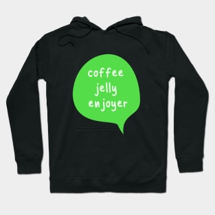 Saiki Kusuo Coffee Jelly Enjoyer in Green Hoodie